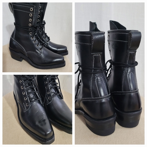 DAKOTA SideKicks Leather Boots /NEW / 6 - Picture 3 of 11